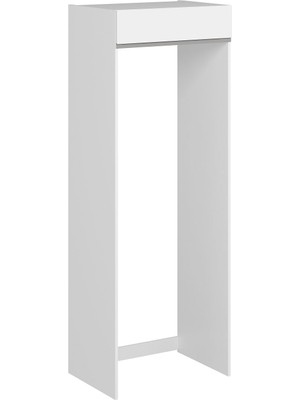 Alvinka Minar Mutfak Modül Duz_j 90-H222CM Buz Dolabı Beyaz Beyaz