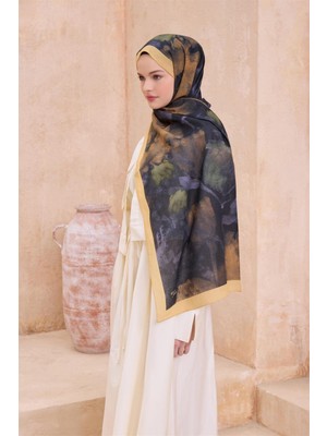 Belli Pastel Desen Fresh Vintage Şal