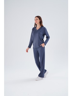 Paw Garage Kadın Miley Kışlık Modal Takım - Büyük Beden Uyumlu, Sıkmayan, Esnek ve Yumuşak - 130 Kg'a Kadar