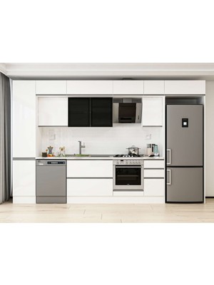 Alvinka 375X240 cm Hg_j Mutfak Dolabı Beyaz Beyaz MBB-E90B45S40-3