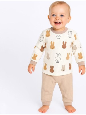 Sebi Bebe Sebi Prime Tavşanlı Pijama Takımı 9301
