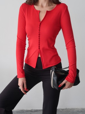 Paw Garage Kadın Siena Çıt Çıt Yaka Uzun Body