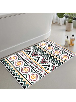 Monnhein Banyo Paspası, Yumuşak Banyo Halısı, Kaymaz Dot Tabanlı, Yıkanabilir - 60X100