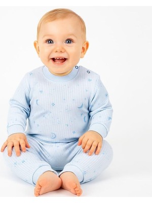 Sebi Bebe Prime Ay Yıldız Pijama Takımı 9156