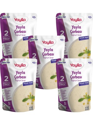 Yayla Yemek Hazır Yayla Çorbası 250 gr x5