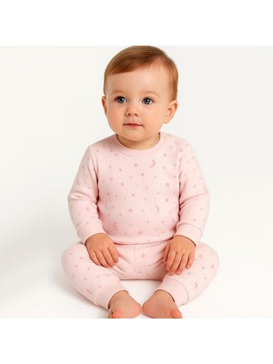 Sebi Bebe Prime Ay Yıldız Pijama Takımı 9156