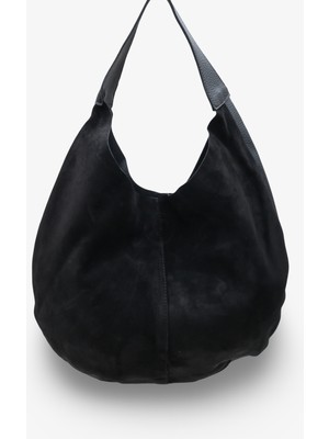 Berte  Kadın Günlük Çanta - Siyah Süet