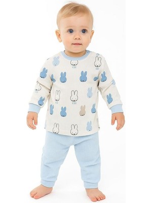 Sebi Bebe Sebi Prime Tavşanlı Pijama Takımı 9301