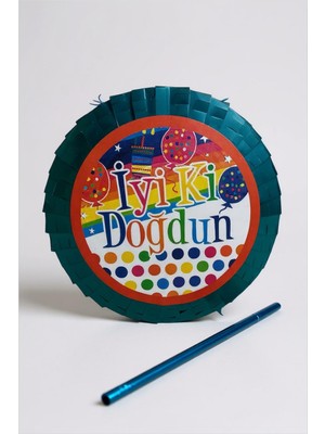 Cadde Süs Iyi Ki Doğdun Temalı Mavi Pinyata