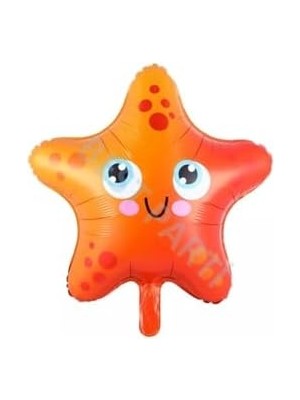 Karokstore Deniz Yıldızı Folyo Balon 55 cm