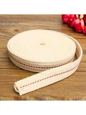 Karokstore Gaz Lambası Fitili 10 Metre Büyük Boy Kandil Fitili Genişlik 2 cm