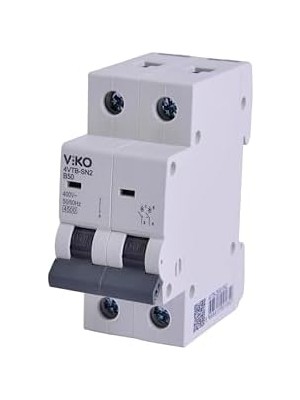 Karokstore 4VTB-2B50 Otomatik Sigorta 4,5ka B Tipi 2 Kutup 50A