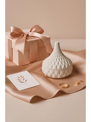 Karokstore Kristal Kapaklı Dekoratif Kutu | Zarif ve Fonksiyonel Saklama Kutusu