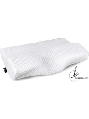 Karokstore Whiteblanco Helen Ortopedik Yastık Visco Yastık Boyun Yastığı Ortopedik Boyun Yastığı