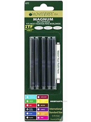 Karokstore Monteverde Kartuş Serisi Magnum Mavi/siyah 5 Li