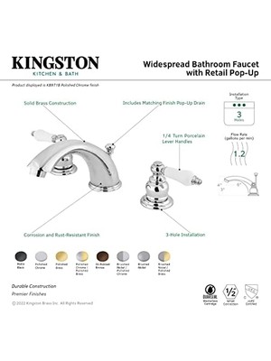 Karokstore Dayanıklı Pirinç Wc Musluk, Parlatılmış Krom Finish