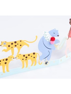 Karokstore - Circus Concertina Card - Sirk Tebrik Kartı