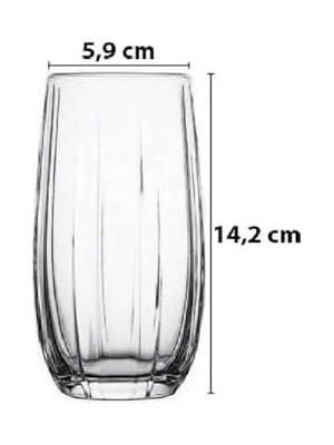 Karokstore Linka Long Bardak 500 ml 6 Adet - 420415 552856448645