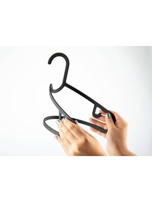 Karokstore 10 Adet Dolap Içi Elbise Askısı,pantolon,gömlek,ceket,etek Askısı,gardrop Için Slim Plastik Askı (10 Adet)