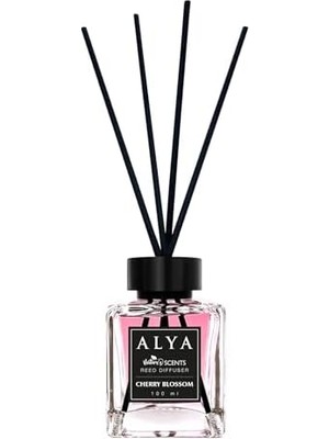 Karokstore Alya 's Scents Cherry Bambu Çubuklu Oda Kokusu- Kiraz Çekirdeği Kokusu