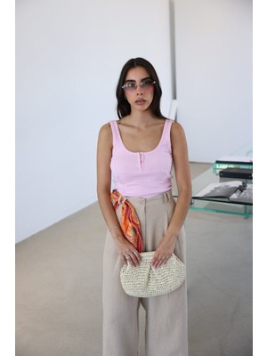 Fitilli Agraflı Atlet