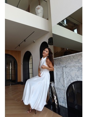 Uzun Balon Saten Etek