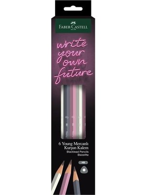 Karokstore Young Mercanlı Kk Hb Üçg 6'lı (Fsc), Kurşun Kalem