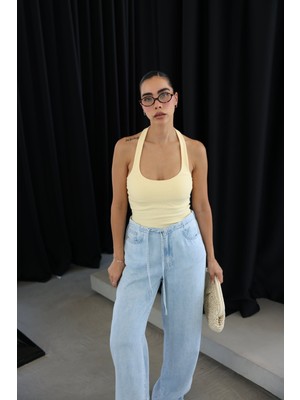 Boyundan Geçmeli Fitilli Atlet