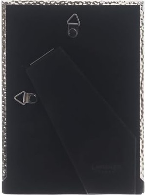 Karokstore Frames Dövülmüş Cilalı Metal Resim Çerçevesi, 4x6, Gümüş