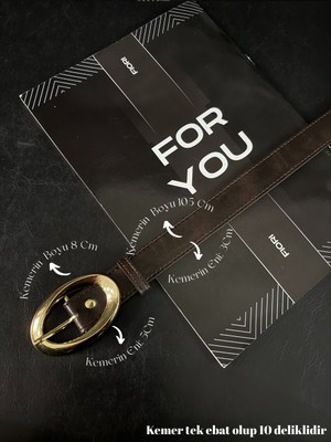 Fiori Oval Tokalı Antik Kadın Pantolon Kemeri, Ceket Kemeri, Gömlek Kemeri, Elbise Kemeri