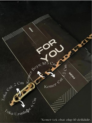 Fiori Uzun Toka Ince Kemer, Pantolon Kemeri, Gömlek Kemeri, Ceket Kemeri, Elbise Kemeri