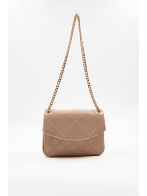 Aron Atelier Renata Zincir Detaylı Rugan Kadın Omuz Çantası