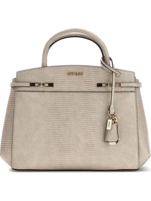 Guess Melinda Üç Bölmeli El ve Omuz Kadın Bej El Çantası HWKL9933060-LTA
