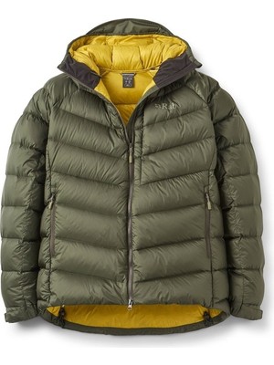 Rab Glaceon Erkek Kaz Tüyü Pro Ceket Yeşil Renk