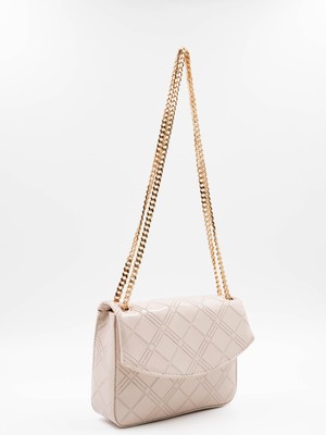 Aron Atelier Renata Zincir Detaylı Rugan Kadın Omuz Çantası