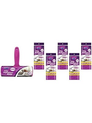 Karokstore Parex Mega Tüy Toplayıcı Rulo 60 Lı 5 Adet Yedek Hediye