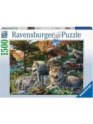 Karokstore 165988 Kurtlar Yetişkin Puzzle, 1500 Parça