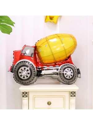 Karokstore Mikseri Folyo Balon 80 cm Inşaat Temalı Parti Malzemesi