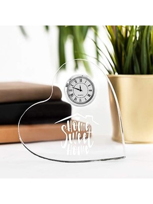 Karokstore Yeni Evli Çifte Ev Hediyesi Kalp Saat