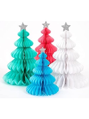 Karokstore - Honeycomb Decorations - Renkli Orman Petekli Dekorlar - 10'lu