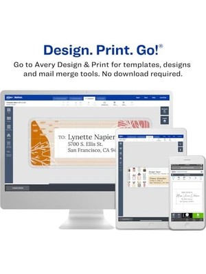 Karokstore Sure Feed & Trueblock 2" x 4", 100 Beyaz Lazer Etiketli Su Geçirmez Kargo Etiketleri (15513)