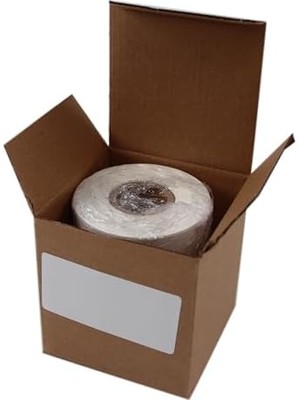 Karokstore Hazır Al Hızlı Al Pp Termal Etiket 70MM x 35MM Boyutlarında 500 Adet Çapı 25MM ve Maks Rulo Çapı 65MM, Barkod Yazıcı Uyumlu Direk Termal Transfer