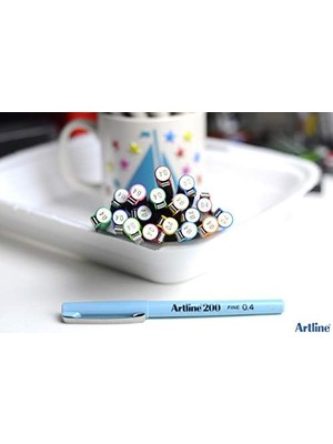 Karokstore 200N Keçe Uçlu Yazı Kalemi Uç:0,4 Mm, Pembe