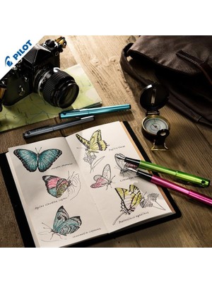 Karokstore Pılot Explorer Roller Kalem, Mat Siyah, M