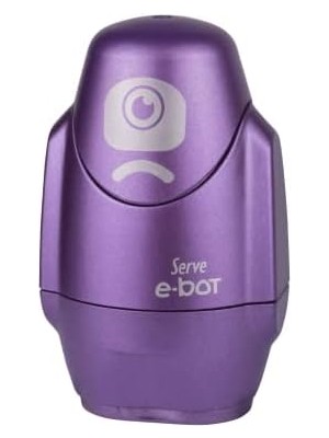 Karokstore E-Bot Sılgılı Kalemtıras Metalık Mor 4lu Set