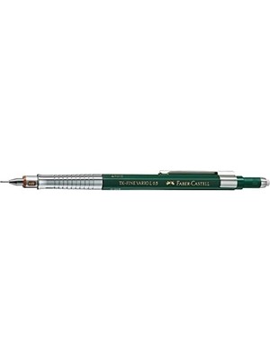 Karokstore Vario Lüx Versatil Kalem, 0.5 mm Uç, Sertlik Ayarlı Metal Uç, Silgili, Ergonomik Tutuş, Yeşil