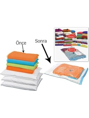 Karokstore Vakumlu Hurç Poşet Saklama Torbası (55X90)