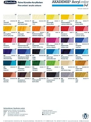 Karokstore Akademie Akrilik Mürekkep 50 ml 344 Primary Magenta