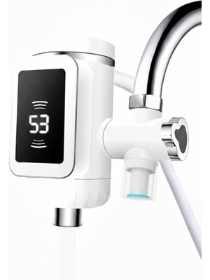 Karokstore Robo Taşınabilir Dijital Su Musluğu Tüm Bataryalara ve Musluk Tiplerine Uyumludur