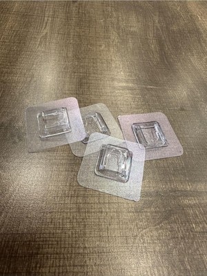 Hepta Collection Yedek Yapıştırıcı Sticker Duvar Yapışkan Sihirli Banyo Düzenleyici Yedek Yapıştırıcısı 4 Adet